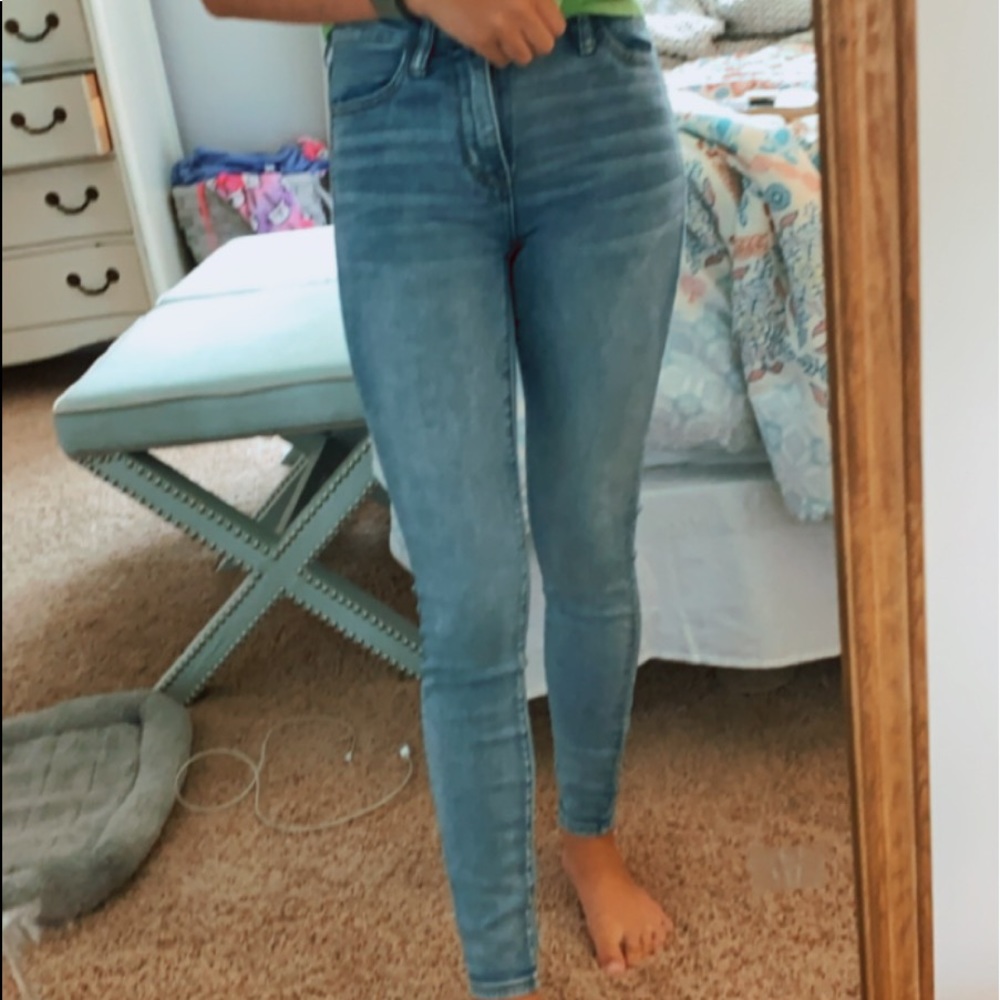 denim skinny jeans